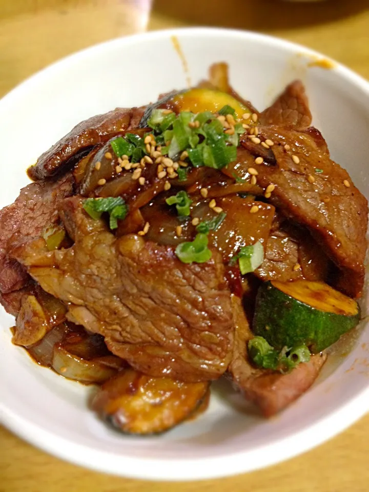 男子ごはんの焼き肉丼*\(^o^)/*❗️|Ayakoさん