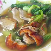 Snapdishの料理写真:Roast duck noodle.|Watcharachai Changsomさん