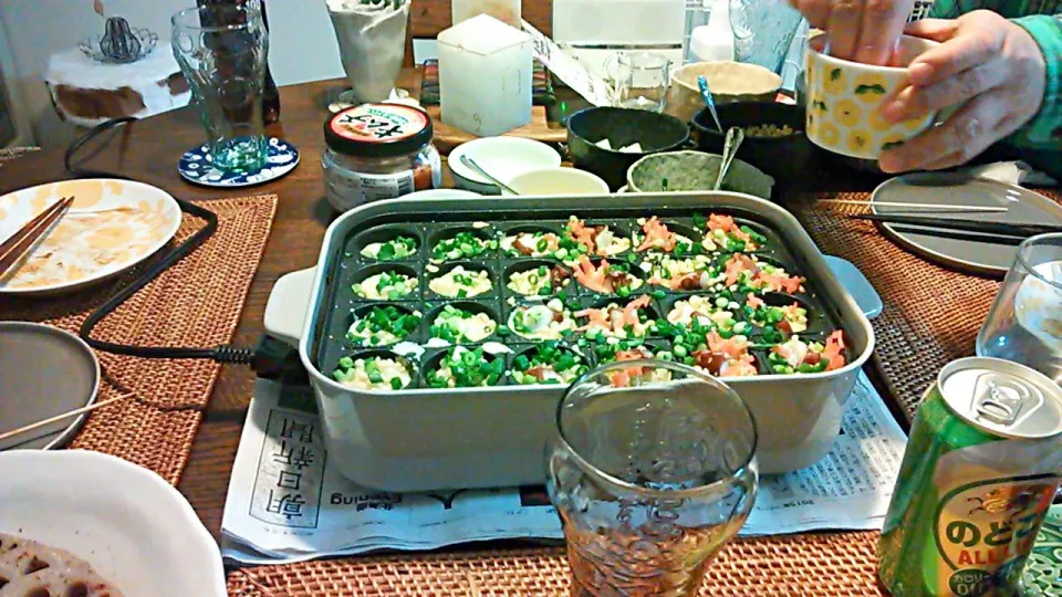 たこ焼き会!!|豊島さん