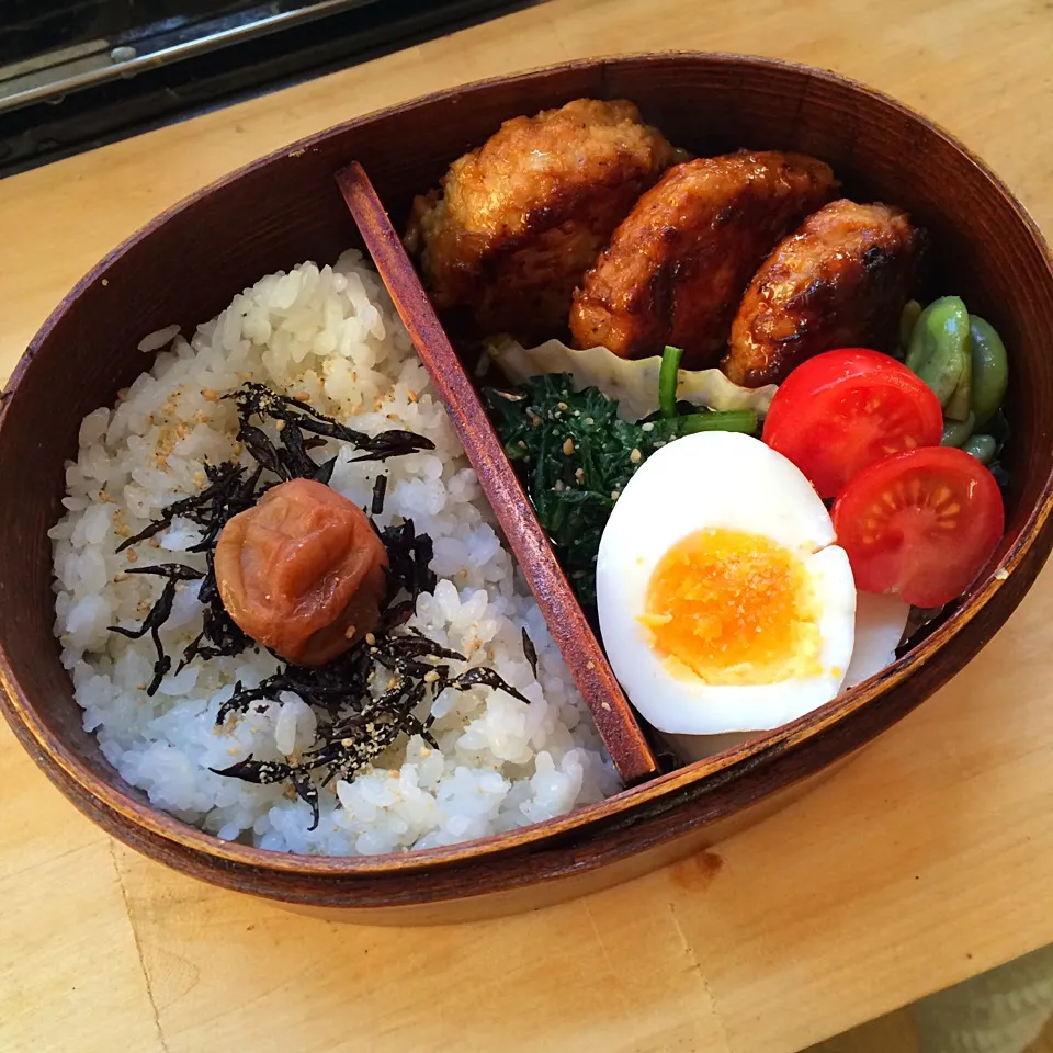 照り焼き鶏つくね弁当|megakoさん