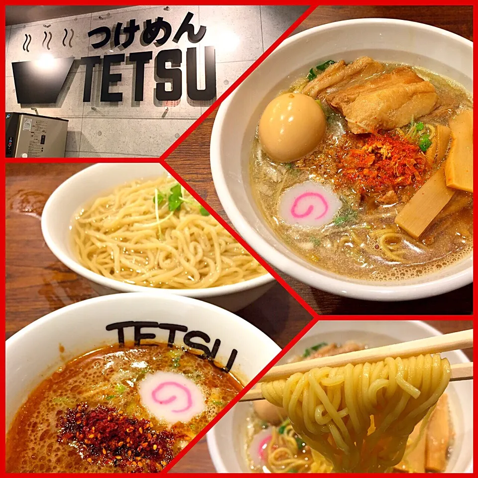 ＠つけめんTETSU(御徒町)☆中華そばVS辛つけ麺！あなたはどっち？|TETSU♪😋さん