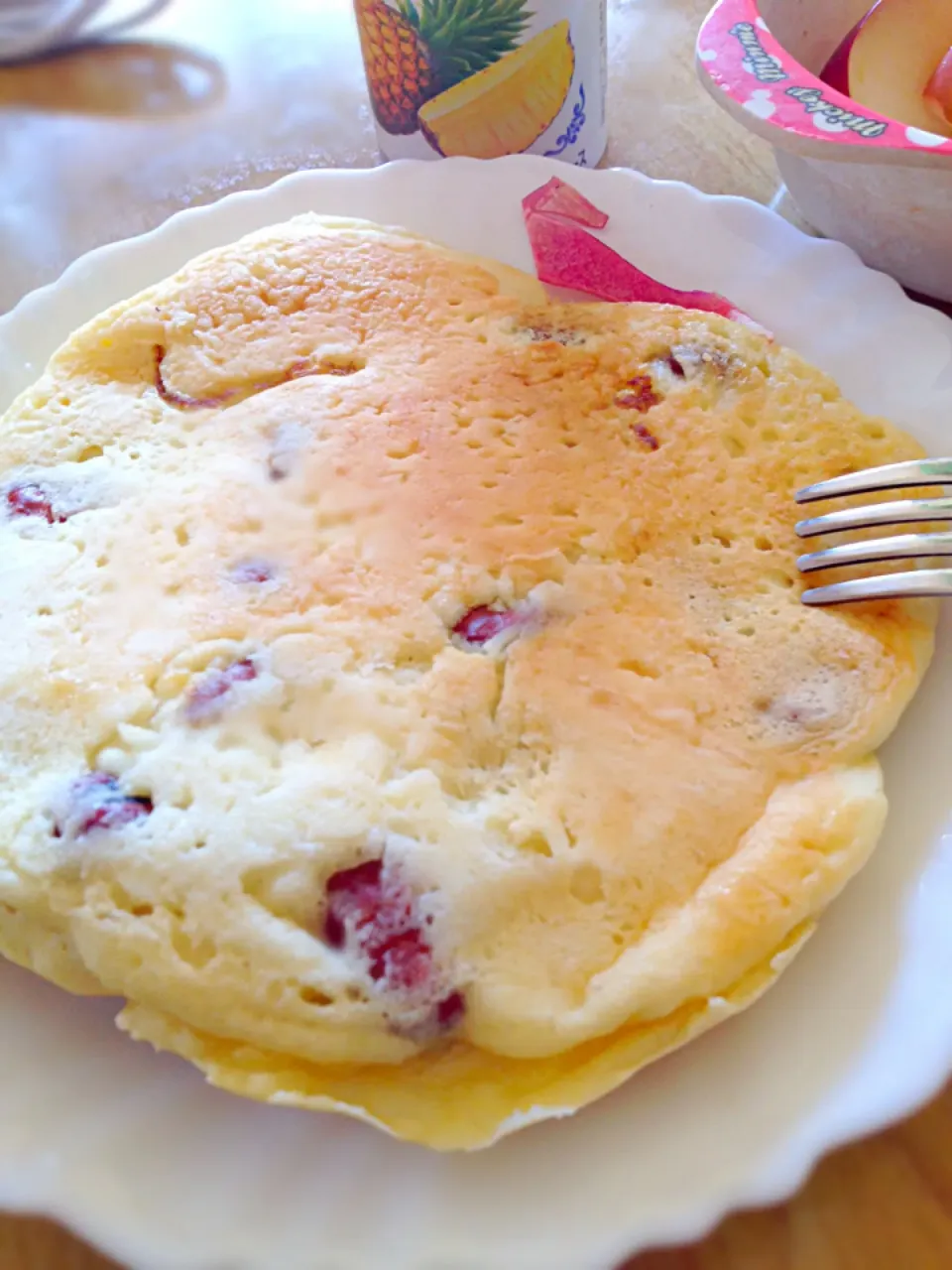 節分だから豆マメホットケーキ(^-^)💕|Ayakoさん