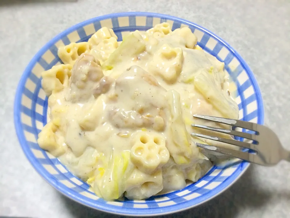 白菜と鳥肉のクリーム煮 マカロニ入り|ともうみさん