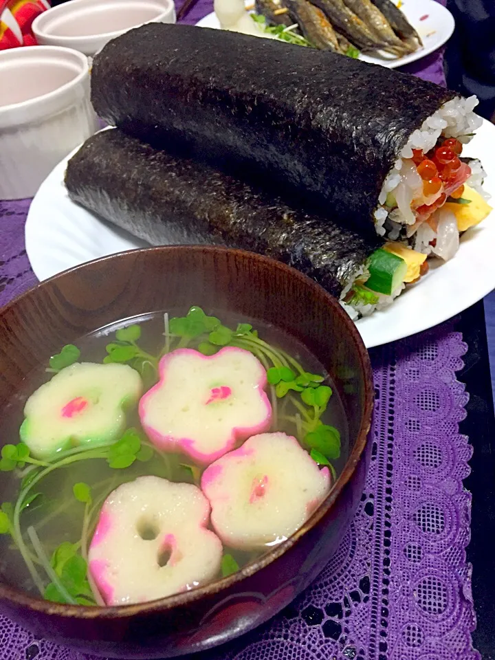 カイワレのお吸い物♪|いくみ(*^ω^*)さん