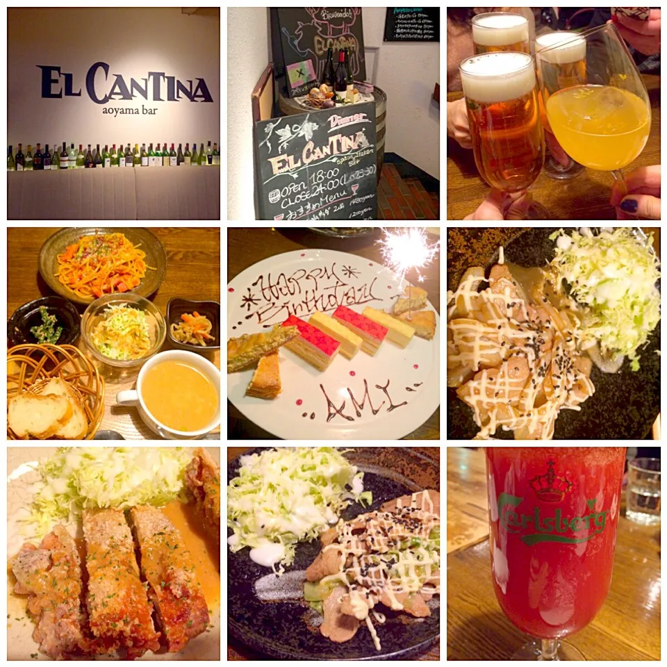 Snapdishの料理写真:Surprise(‷  ຶ◒  ຶ‷)﻿ﾗﾝﾁからのぉﾌﾟﾚｾﾞﾝﾄもｹｰｷも嬉しいﾗﾝﾁ🍻|🌈Ami🍻さん