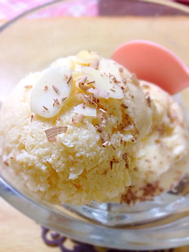 Super-easy!! Durian Icecream|kokinekat@(・●・)@さん