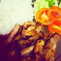 Rice with Porkchob Grill|Metta Wutiwongsereeさん