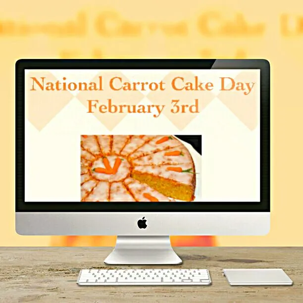 Happy National Carrot Cake Day #Cake/Pie #Dessert #Snack/Teatime #Character #FoodDay|Alisha GodsglamGirl Matthewsさん