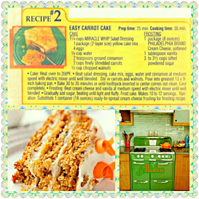 Happy National Carrot Cake Day 💚Easy Carrot #Cake/Pie Recipe #Dessert #Snack/Teatime 😋 💯 😋 #FoodDay|Alisha GodsglamGirl Matthewsさん