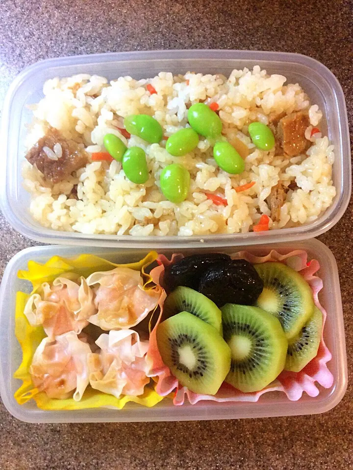 Snapdishの料理写真:ご飯1合弁当 2015.2.4|キラ姫さん