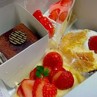 Snapdishの料理写真:シャトのケーキ|まるきんさん