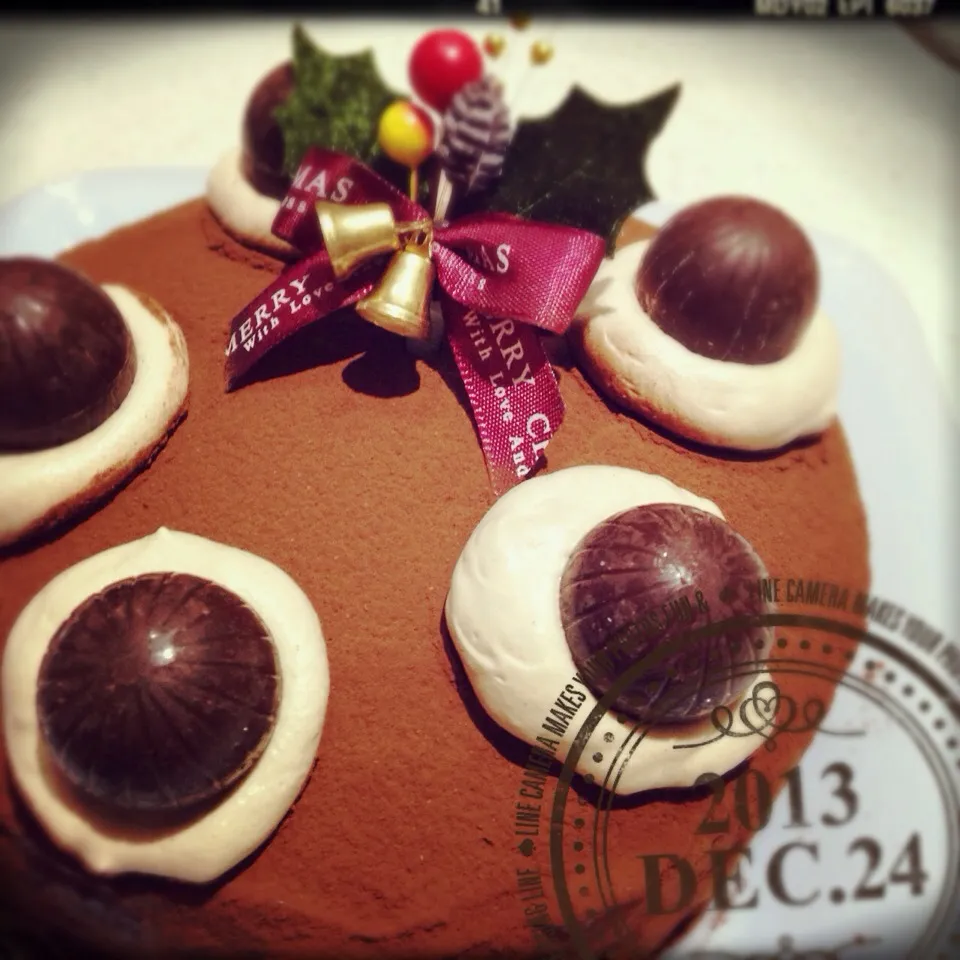 Snapdishの料理写真:Xmasケーキ 2013|えりさん