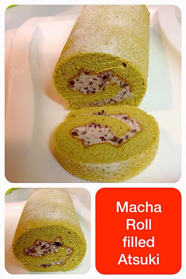 Matcha Roll filled w/ Atsuki|💖 ジジ 💖さん