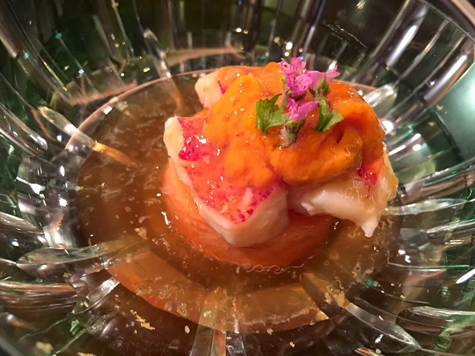 Lobster & sea urchin in Jelly|reviliaさん