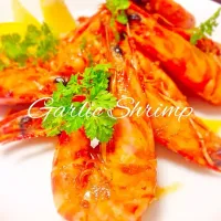 Snapdishの料理写真:ガーリックシュリンプ 🍋 Garlic Shrimp|thanksanさん