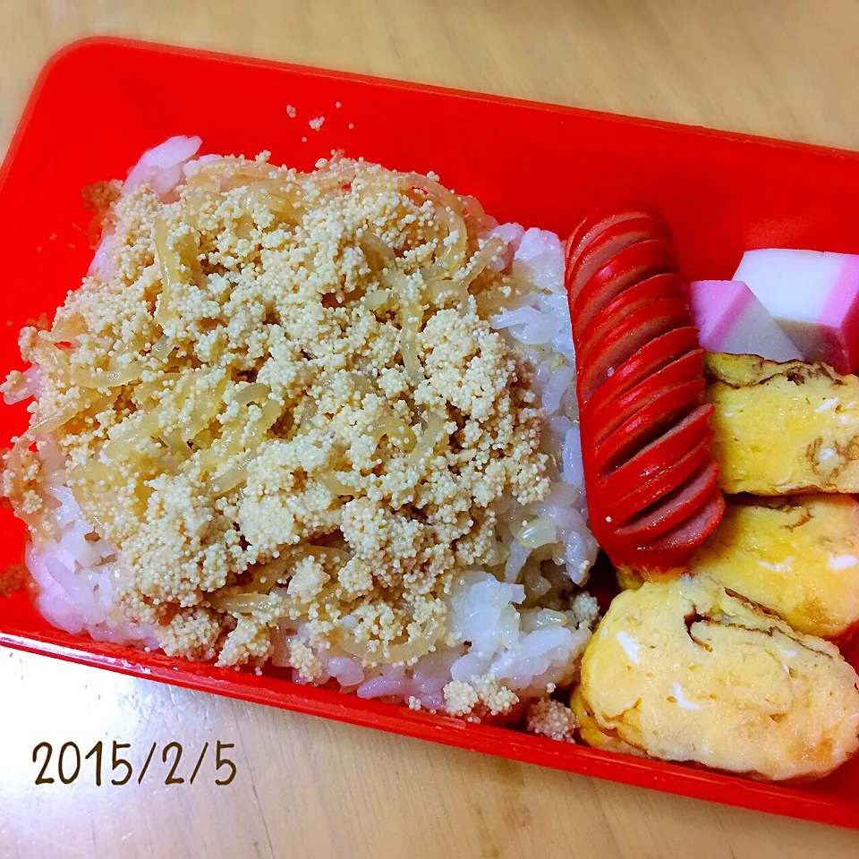 Snapdishの料理写真:お弁当 2015/02/05|たまこっこさん