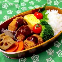 Snapdishの料理写真:残りものでお弁当♡|LULLAさん