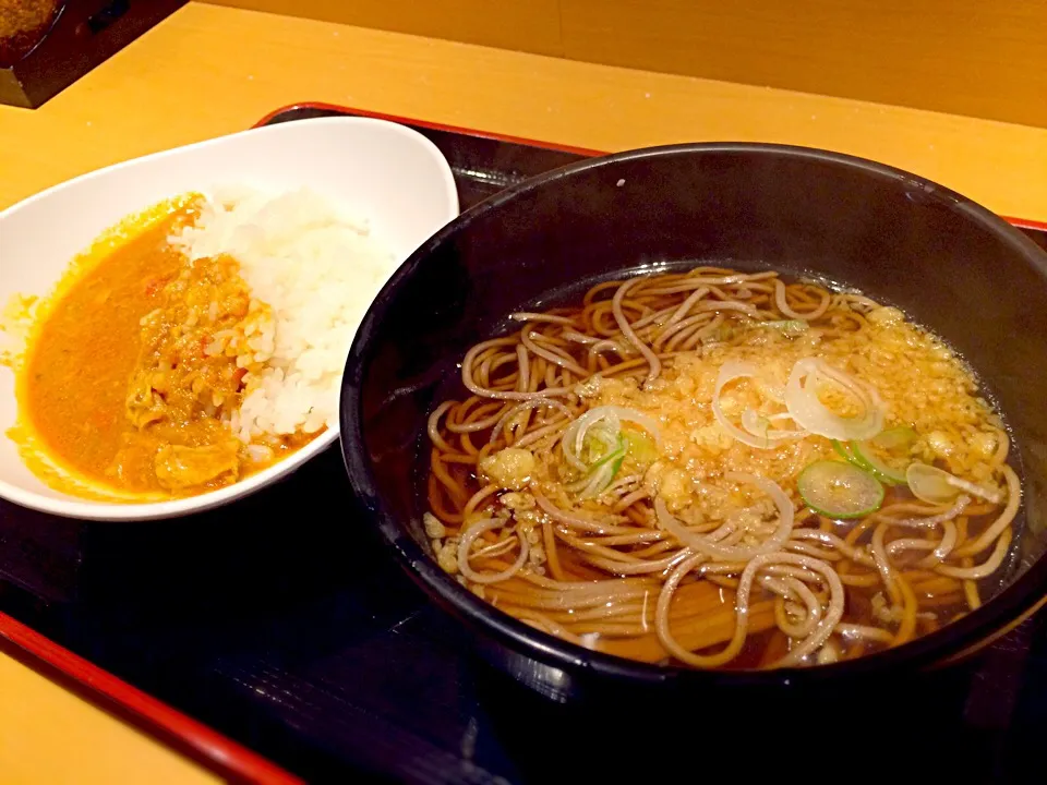 半たぬきそば＆半カレーセット|おかっぴーさん