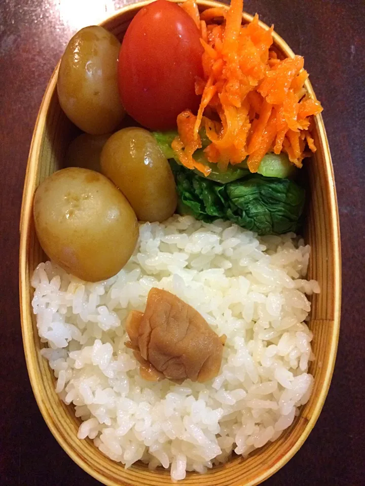 Vegan Bento昨日は東北の仏像見たのでその影響で山形の玉こんにゃく。|aiさん