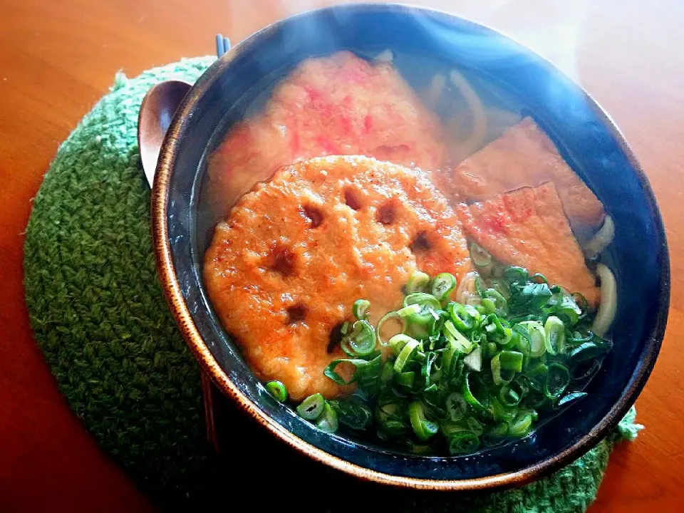 うどん～o(^o^)o紅生姜天|みき🍴さん