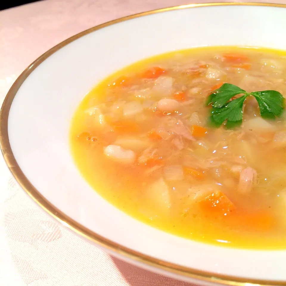 お野菜のホッコリスープです☆|ビビチョコさん