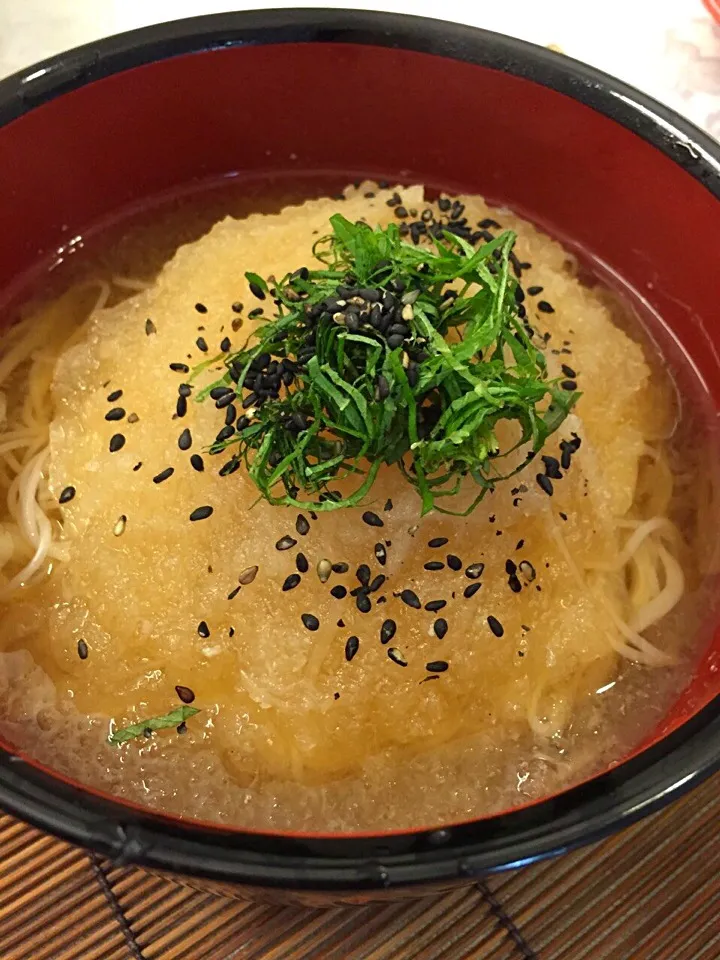 Snapdishの料理写真:おろしにゅうめんローマ風|kayoさん