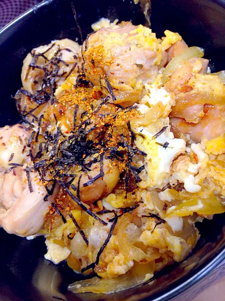 めんつゆでウマっ！簡単！親子丼！|ponnaoさん