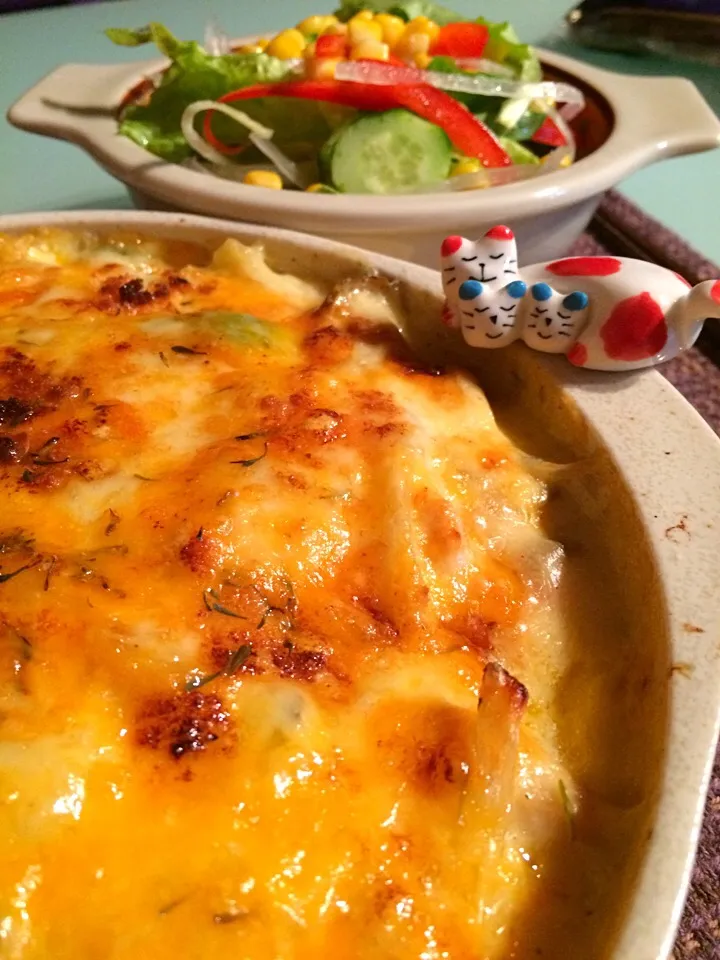 Dinner... Chicken gratin|Nigel Nakadaさん