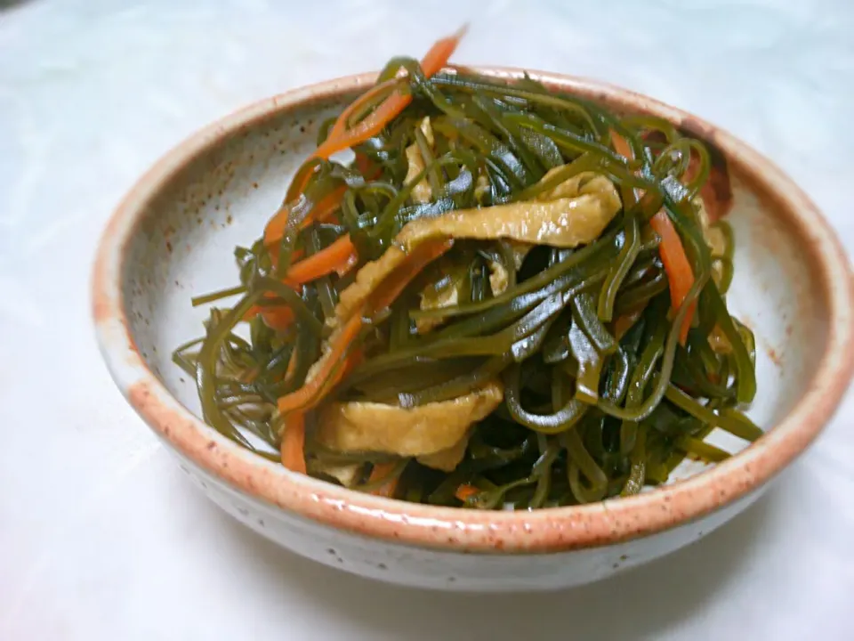 切り昆布の煮物|きくさん