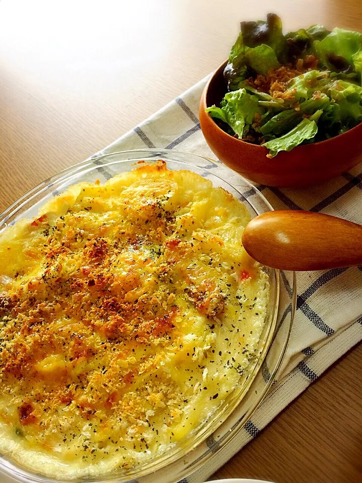 今日のランチ〜ポテトグラタン〜|acoyaさん