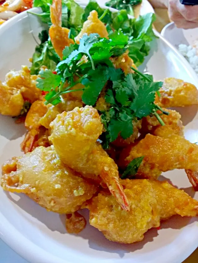 Salted egg prawns 😍😜😙|🌷lynnlicious🌷さん