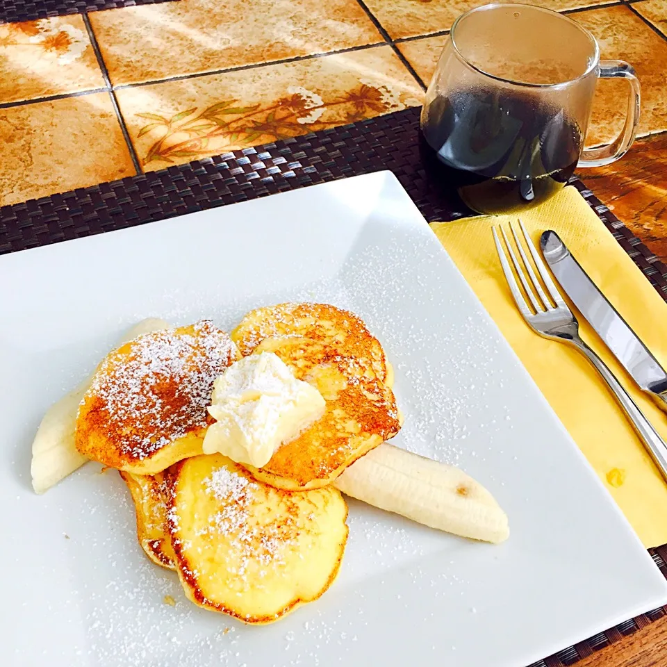 Ricotta Pancakes with honey butter|Alisaさん