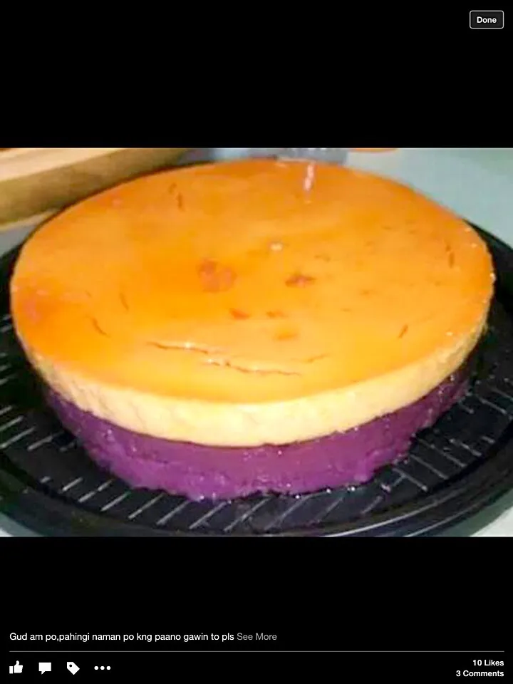 Leche ube for dessert|pauline iidaさん