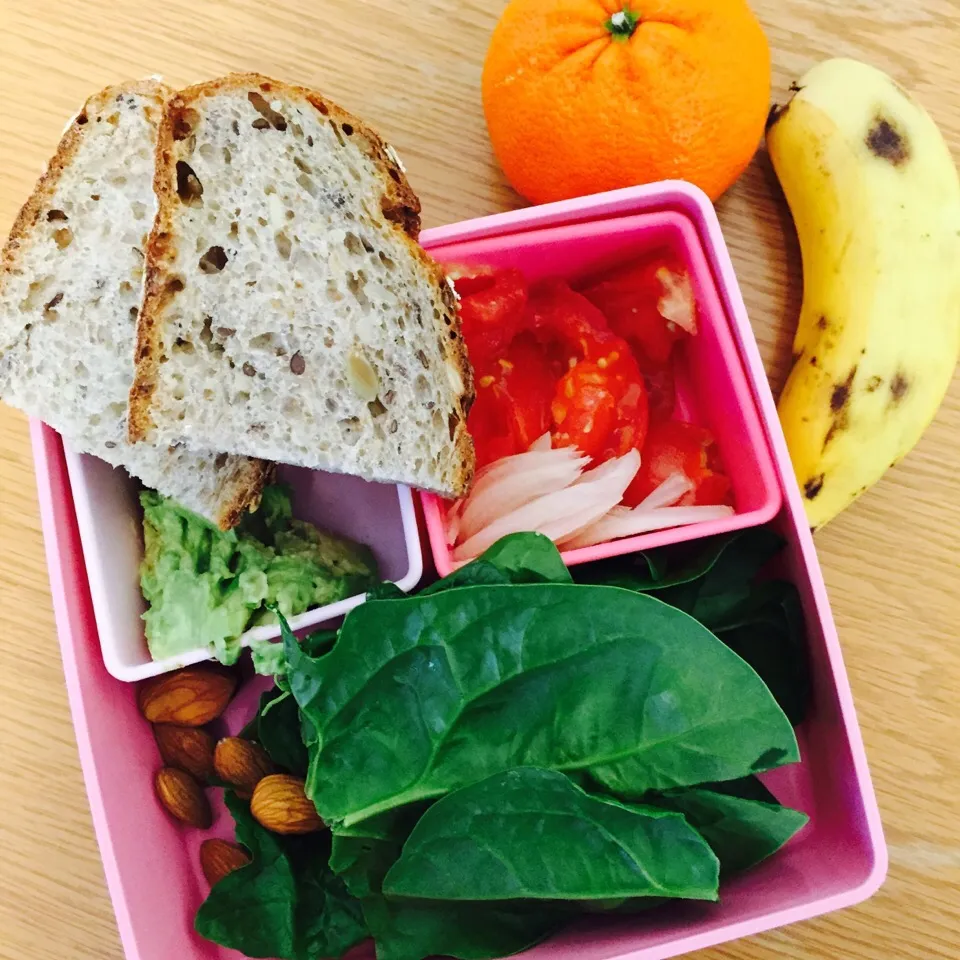 School lunch: create your own sandwhich|victoria valerioさん