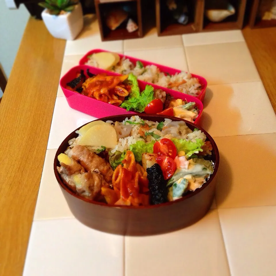 Snapdishの料理写真:今日のお弁当♪|☆run☆さん