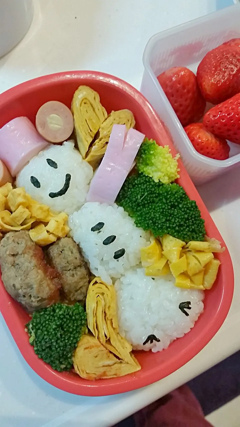 次女のお弁当☆パパと合作|unotacoさん