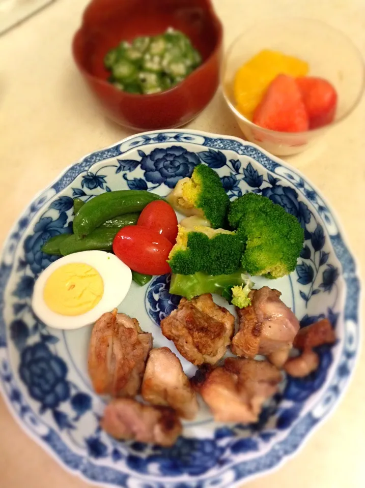 Today's JK lunch plate.|hoppycowさん