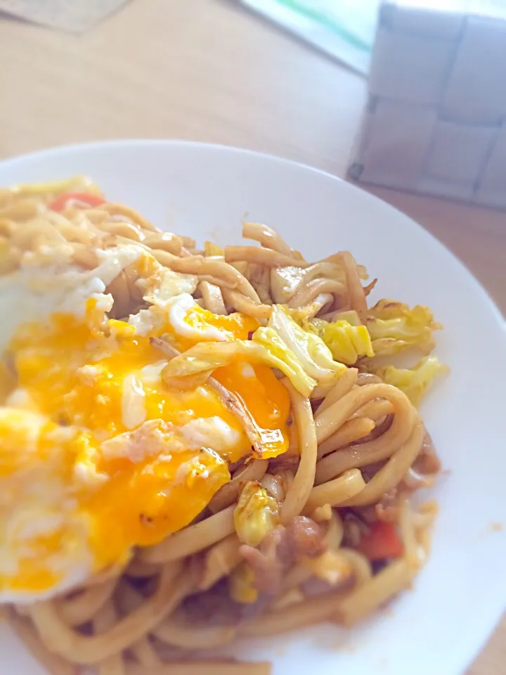 Snapdishの料理写真:焼うどん|みかちゃん。さん