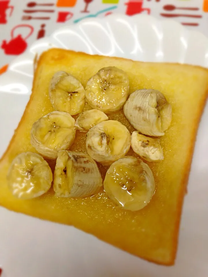 はちみつバナナトースト|まいぴーさん