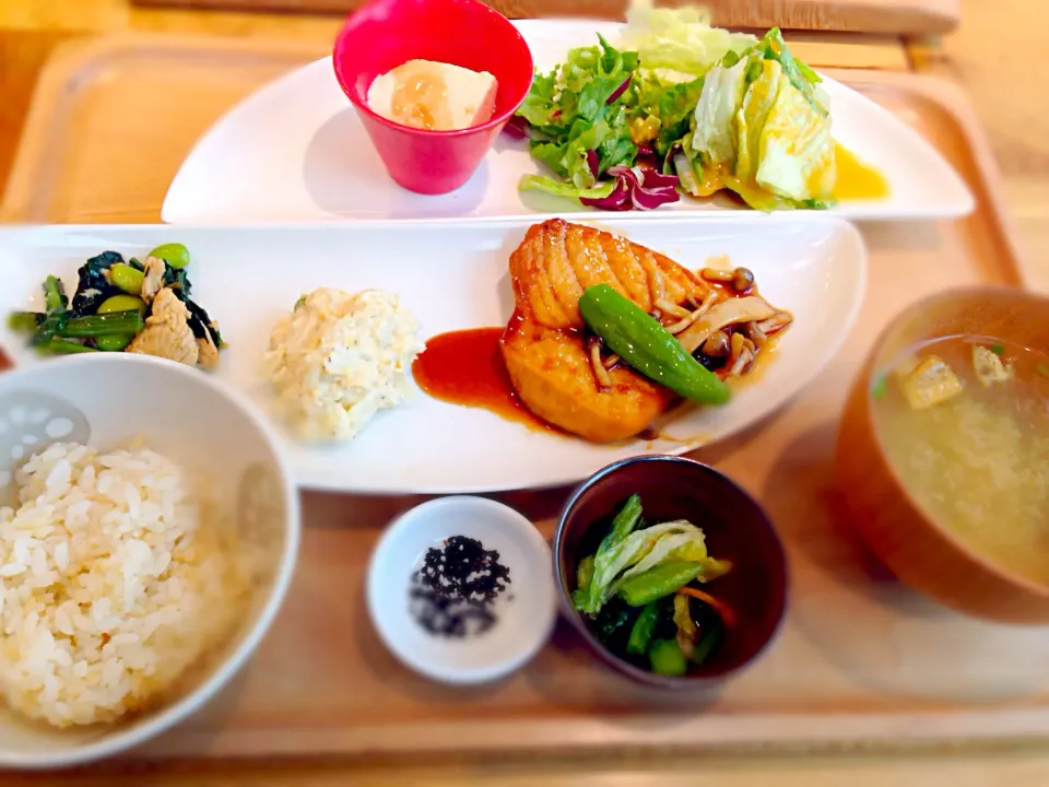 メカジキのはちみつ生姜照り焼き|まいぴーさん