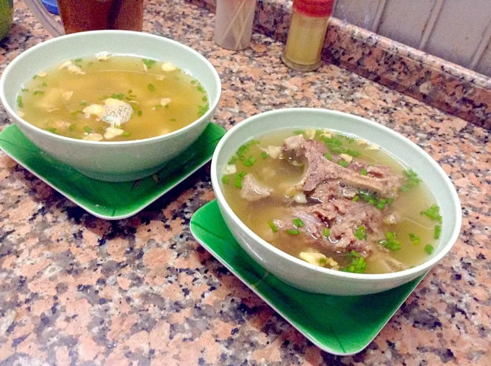 Snapdishの料理写真:Sop Sum Sum + Sop Buntut|Bambang Budiono Tjioさん