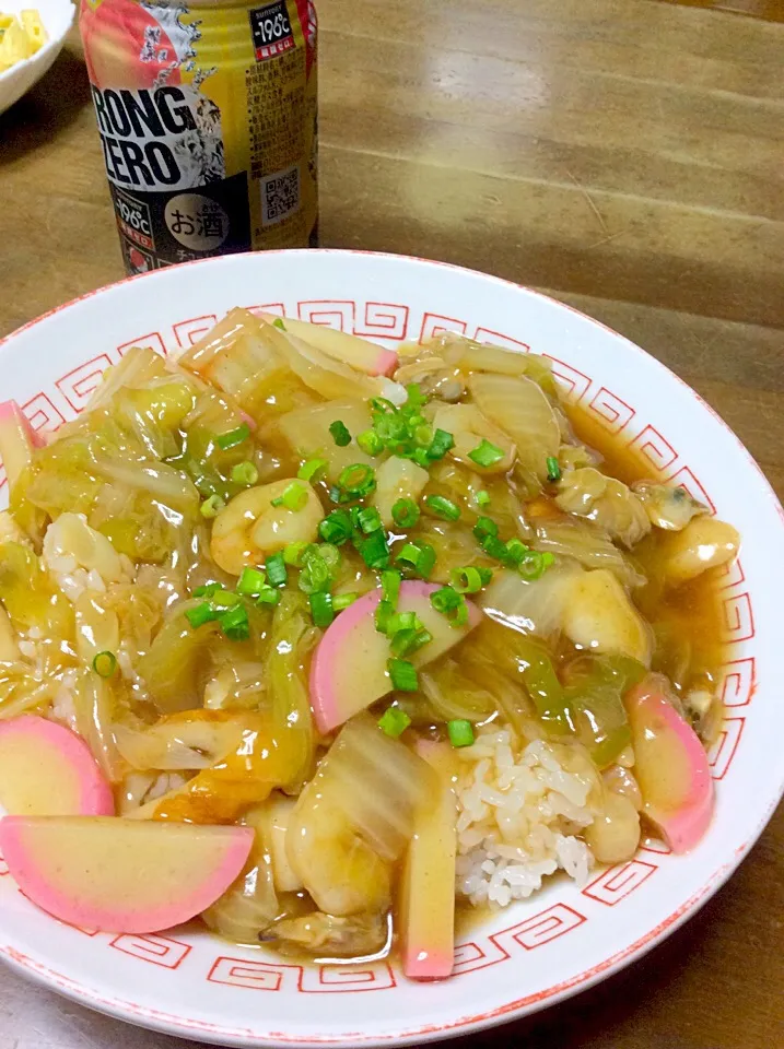 野菜あんかけ丼♫(^_^)v|Norio Fukudaさん