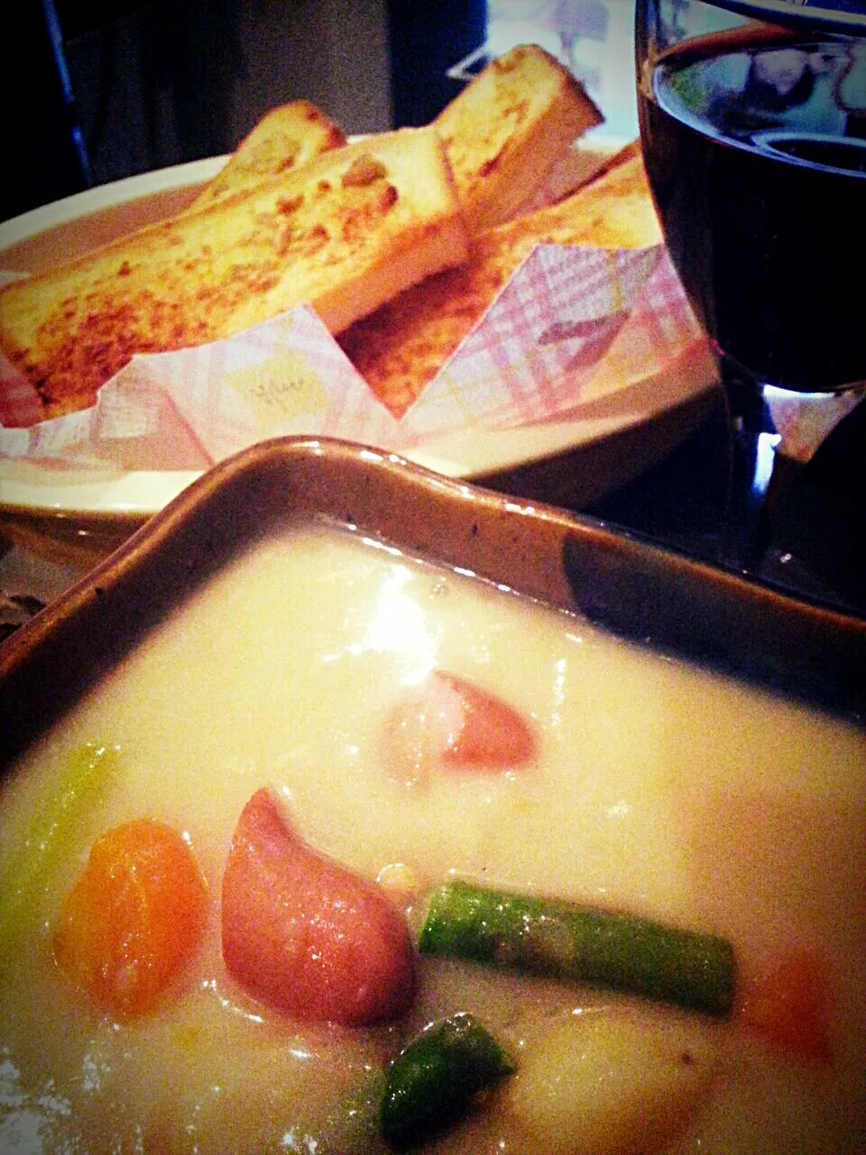 今夜はシチュ～&ガリト～♪　Cream stew and garlic toast for dinner♪|BUBUさん