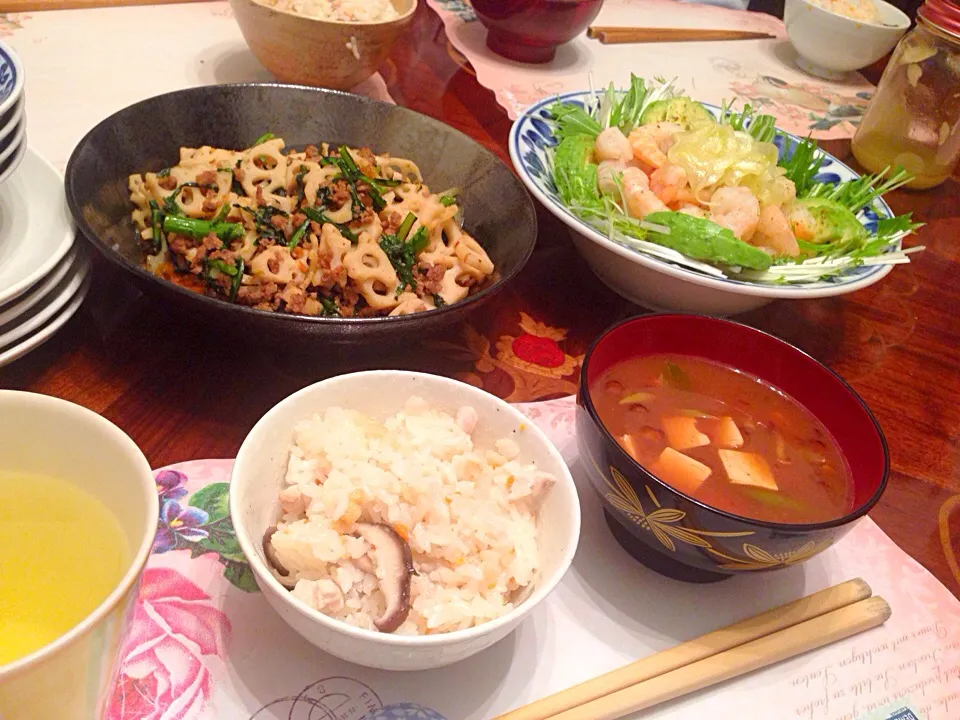 今日の晩御飯(๑´ڡ`๑)|ちゃたままさん