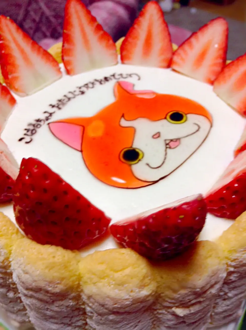 ジバニャンケーキ🍰|❁  ユ  リ  ア  ❁さん