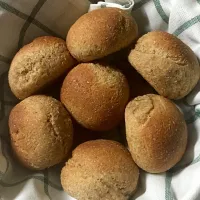 VEGAN whole wheat paw bread|khulanさん