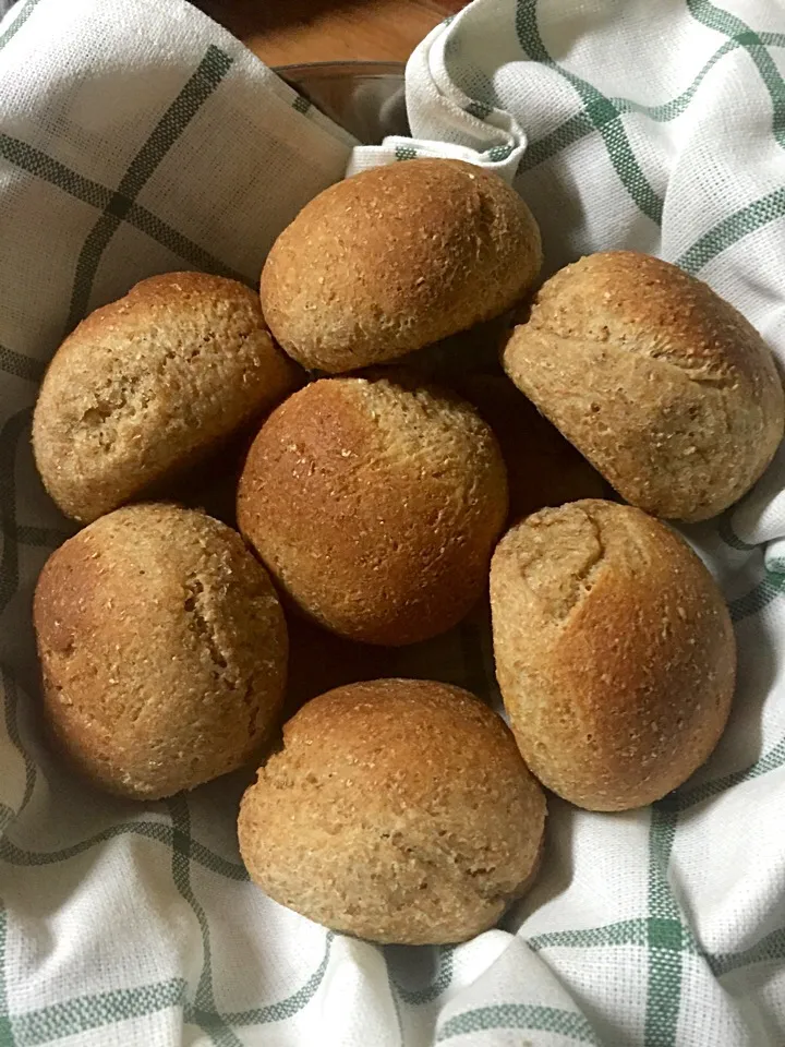 VEGAN whole wheat paw bread|khulanさん