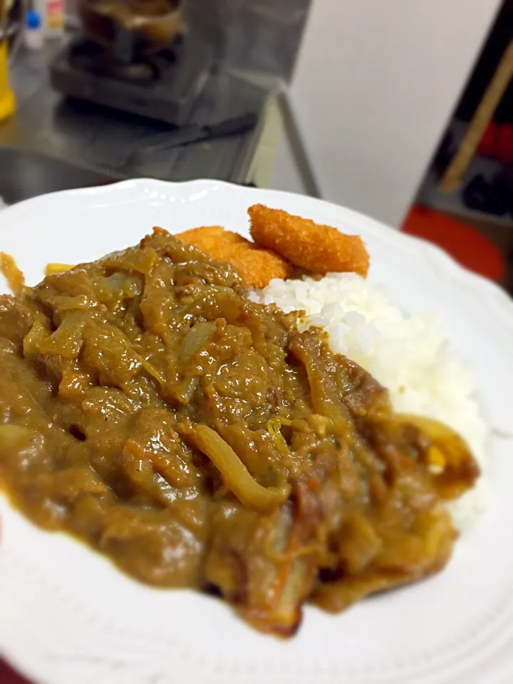 アメ色玉ねぎと牛肉のカレー|ユウさん