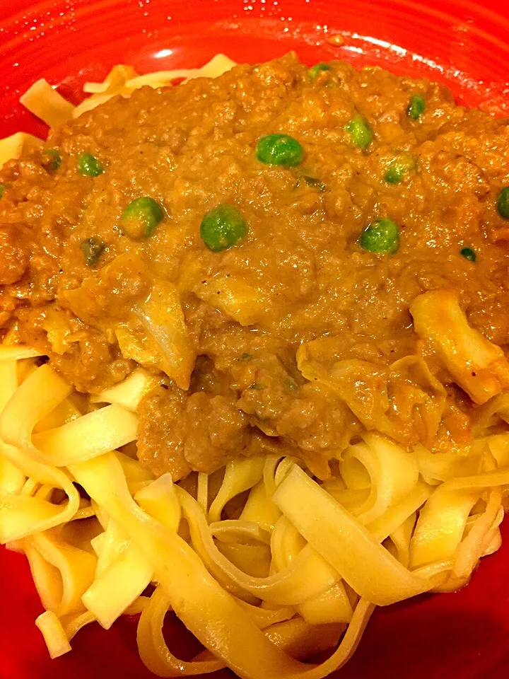 Snapdishの料理写真:デミミートソースパスタ|erisさん