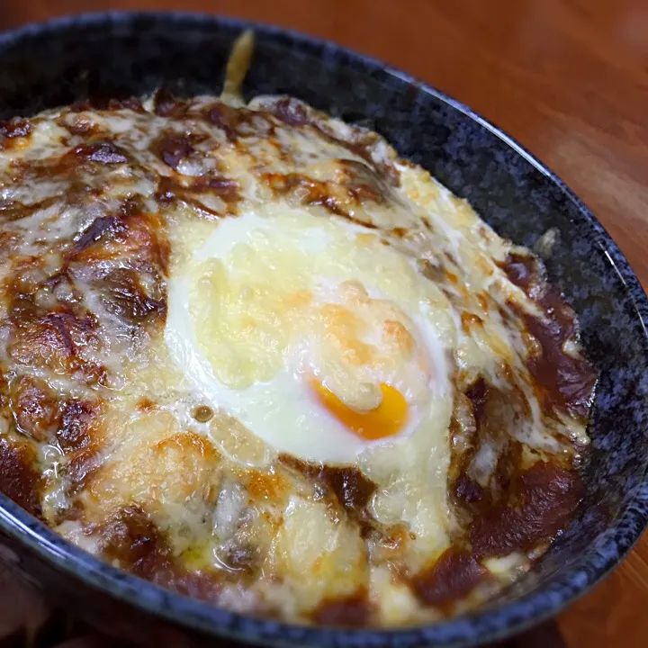 Snapdishの料理写真:インスタントで手抜き焼きカレー。笑|まゆまゆさん